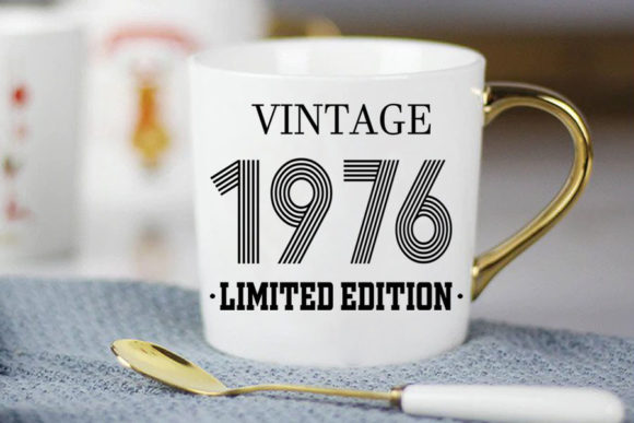 Download Vintage Since 1976 Svg, Birthday Svg, 46 - 1976 Collection