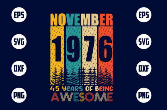 Download November 1976 45 Years of Being Awesome - Premium Resources