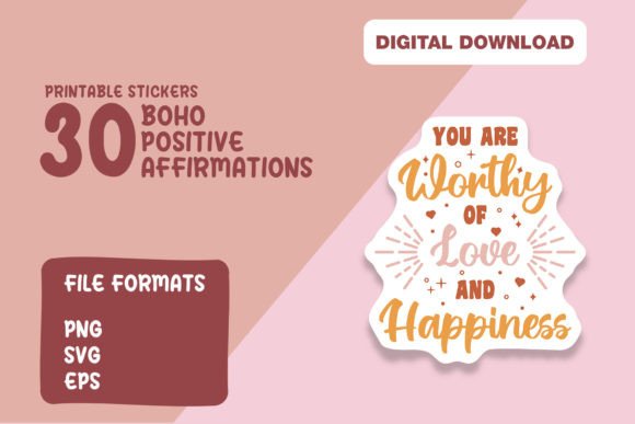 Download Boho Quotes Positive Affirmations Vol 1 - Positive Collection