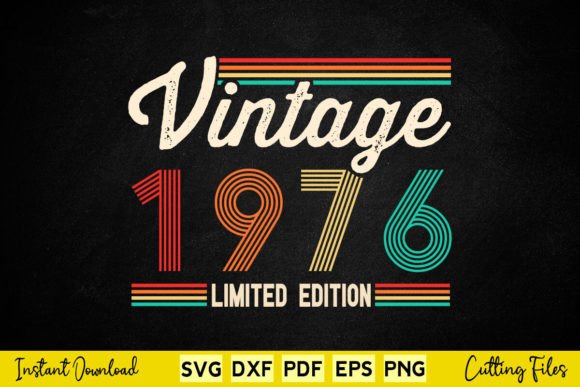 Download 48 Year Old Gifts Born in 1976 Vintage - 1976 Collection