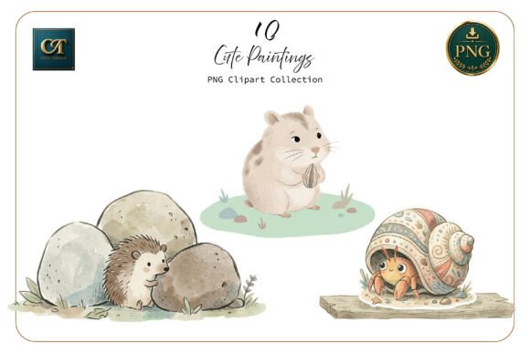 Download Cute Drawings Woodland Friends Set - Drawings Collection